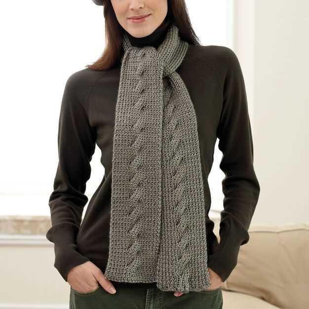 Women's knit scarf free patterns