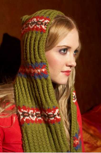 Women's knitted scarf patterns