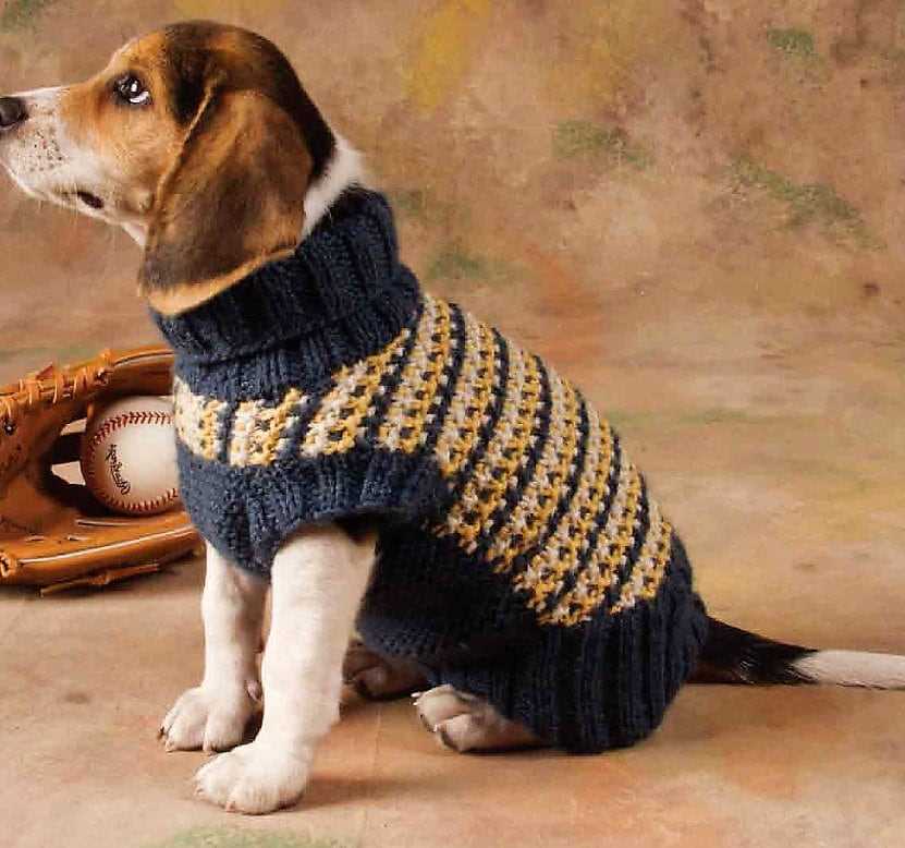 Xl dog sweater knitting pattern