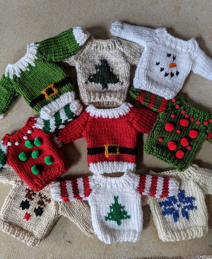 Xmas knitting patterns sweaters