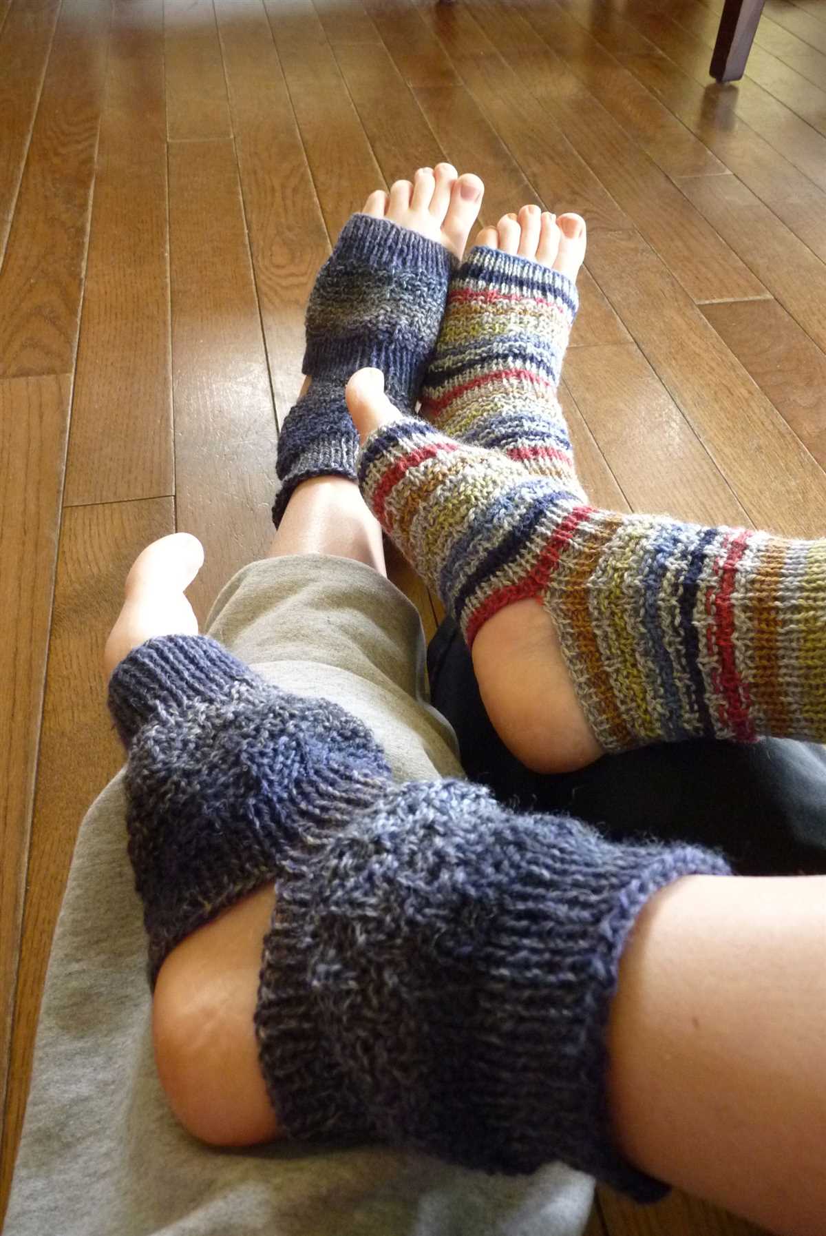 Yoga leg warmers knitting pattern