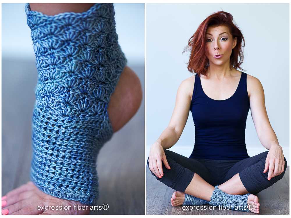 Yoga leg warmers knitting pattern