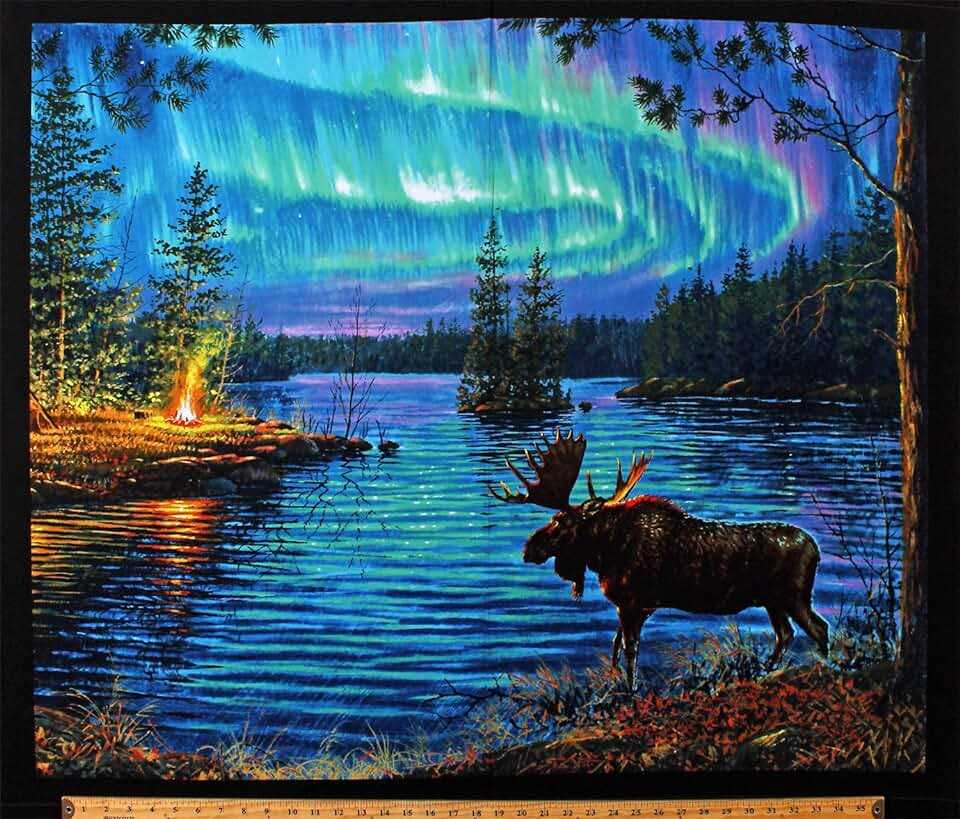 Aurora borealis knitting pattern