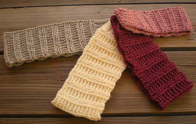 Adjustable knit headband pattern