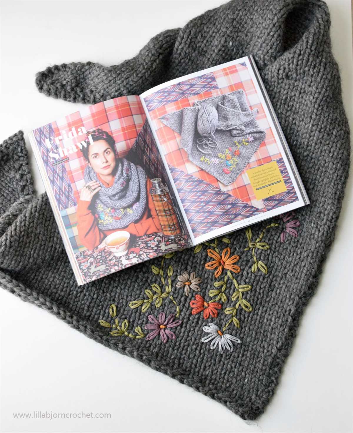 Advent shawl knitting pattern