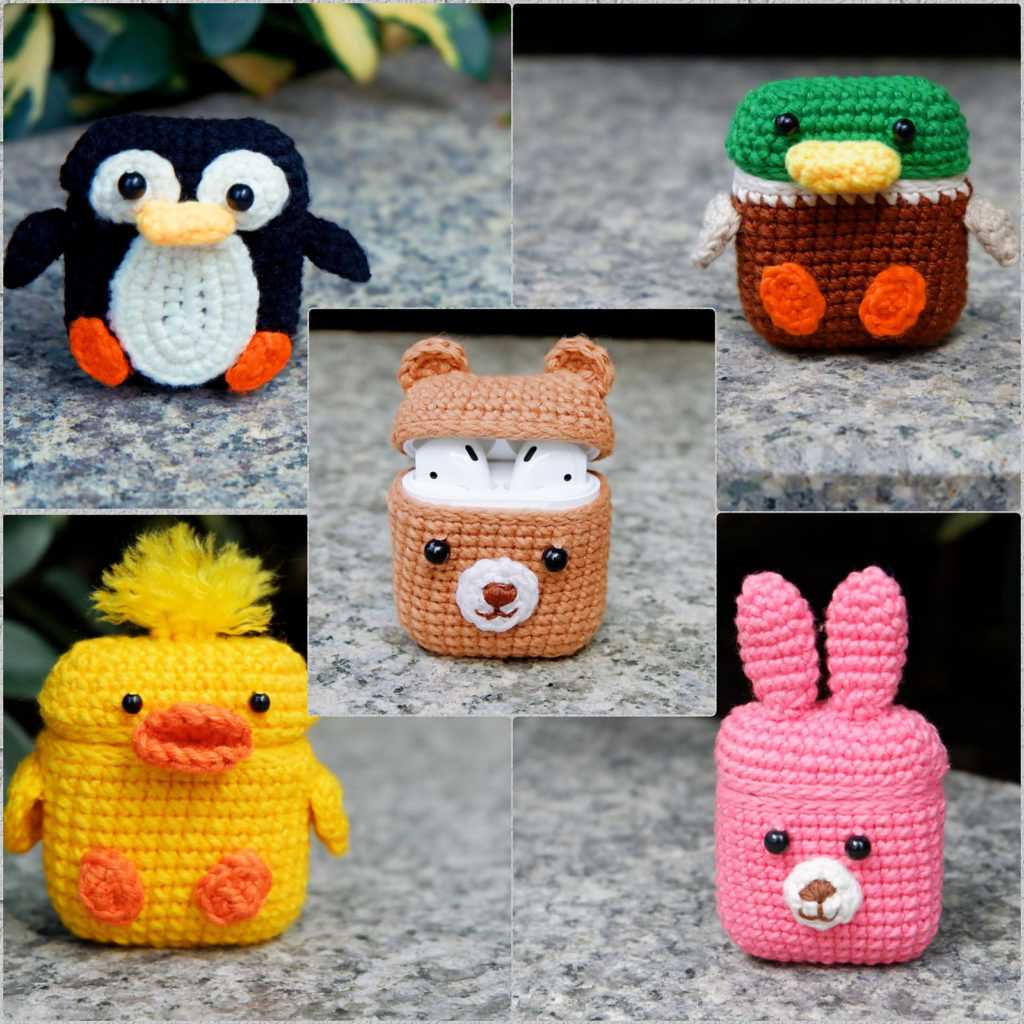 Airpod case knitting pattern