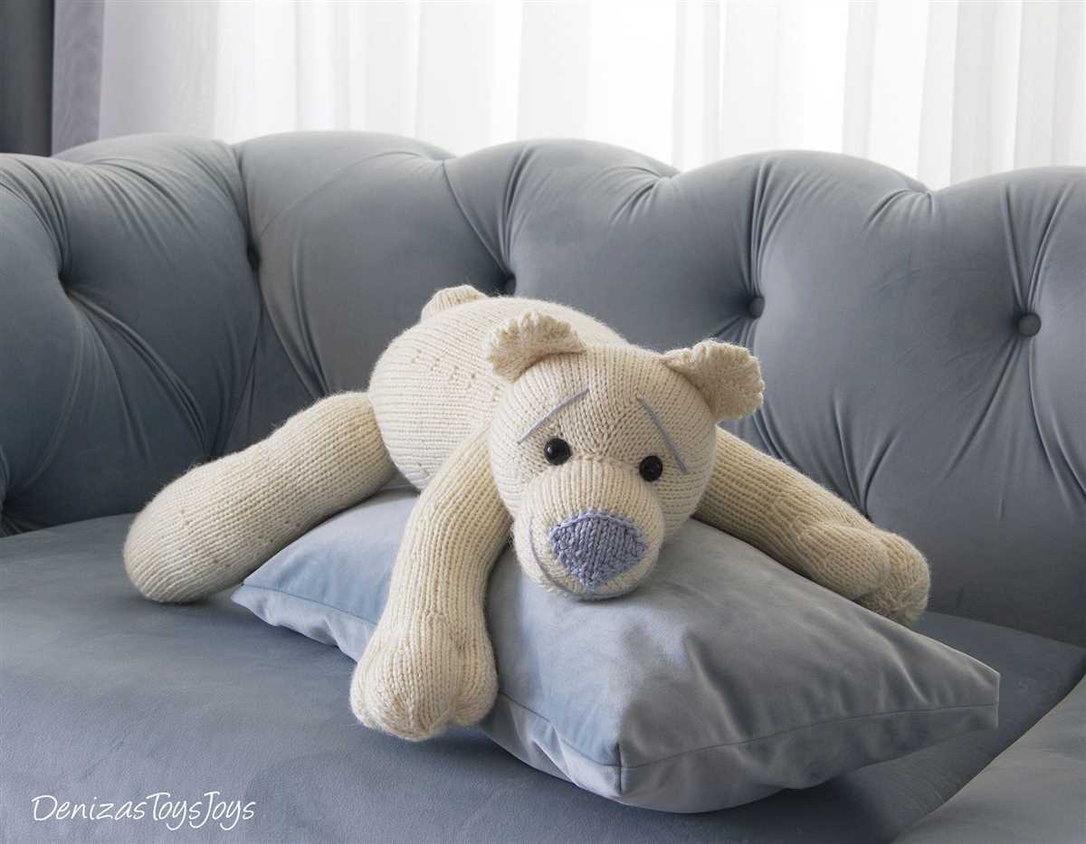 Knitted bear patterns