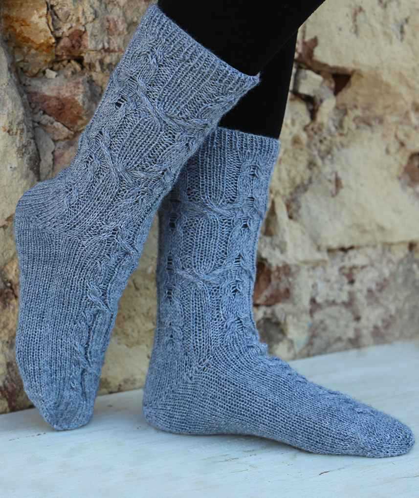 Bulky sock knitting pattern