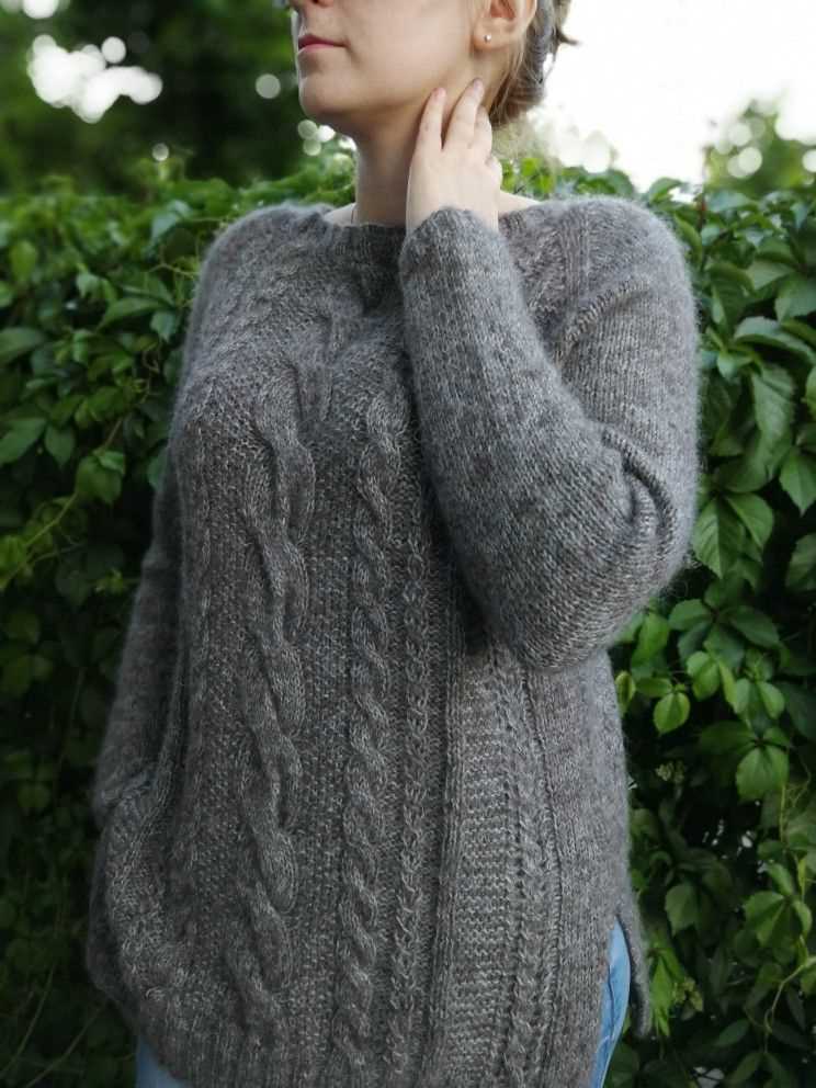 Alpaca sweater knitting patterns