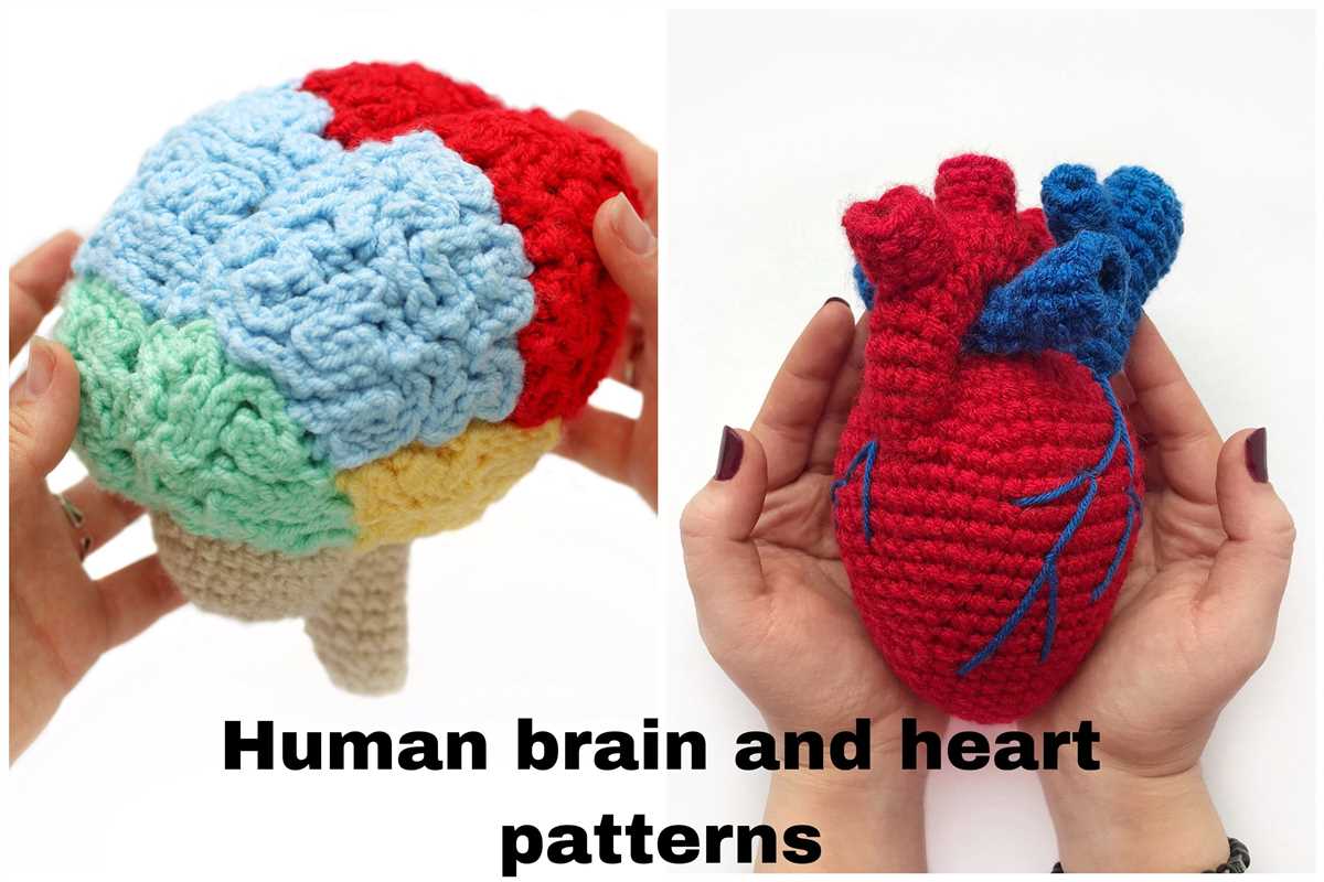 Knit your own anatomical heart with this unique pattern Anatomical heart knitting pattern