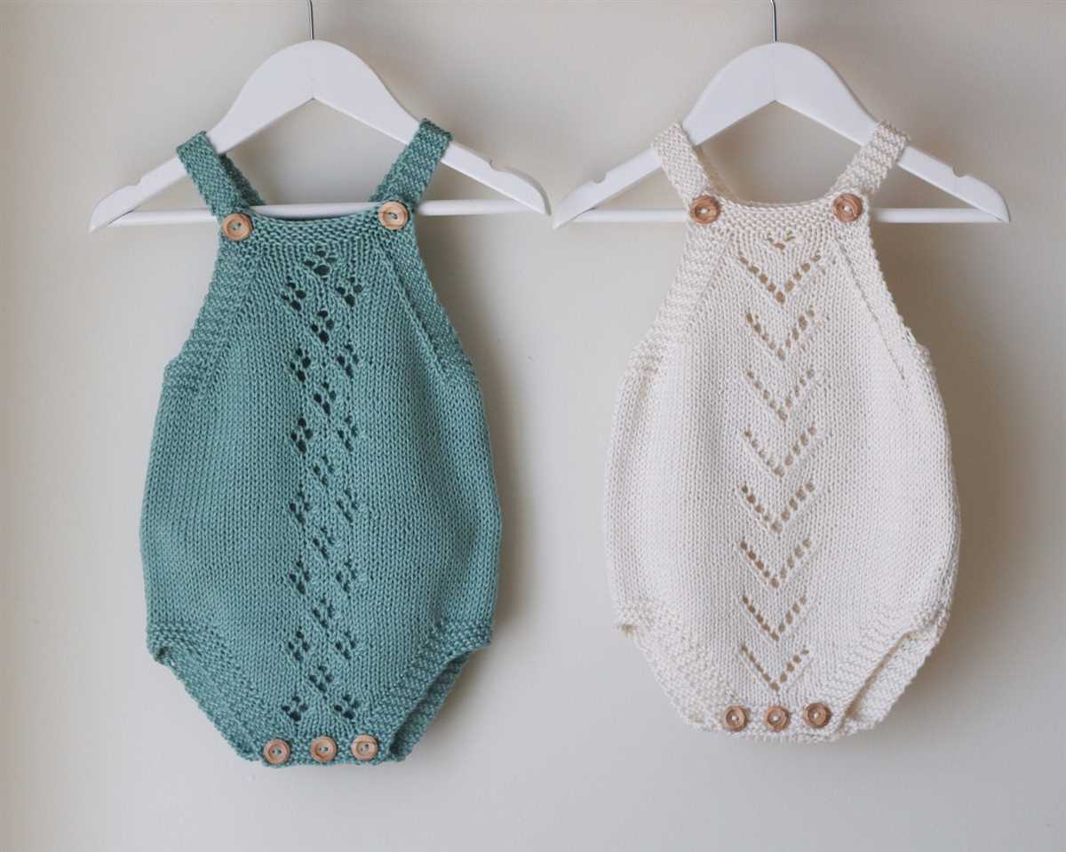 Eve romper knitting pattern free