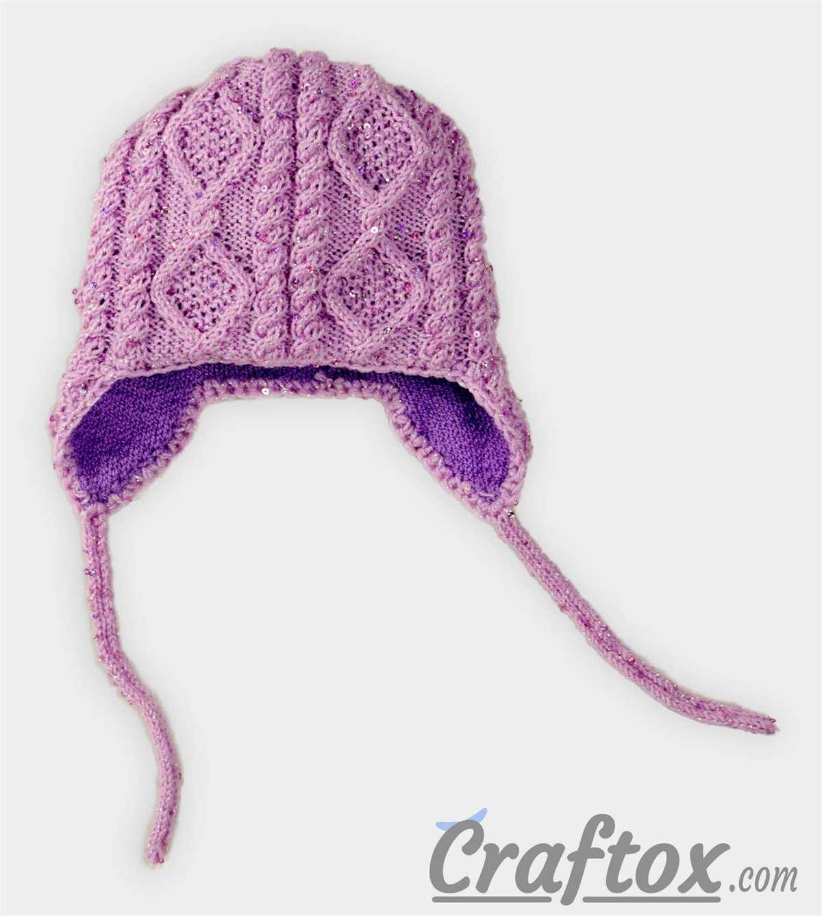 Aran hat knitting pattern free