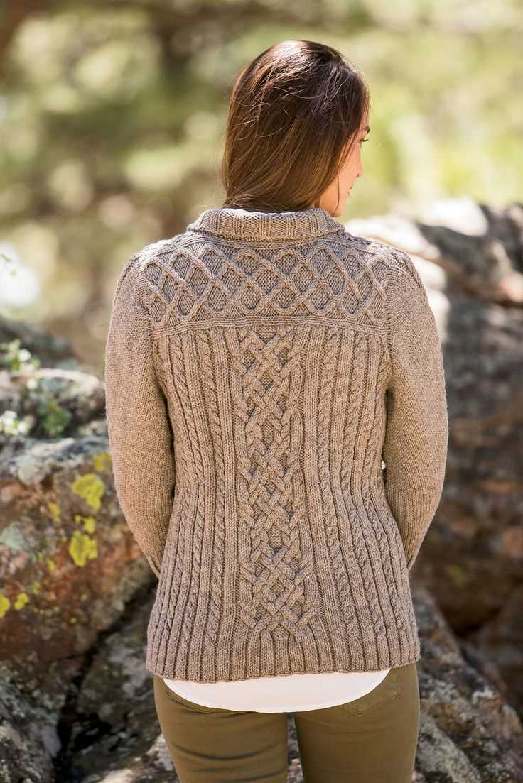 Aran cardigan knitting patterns