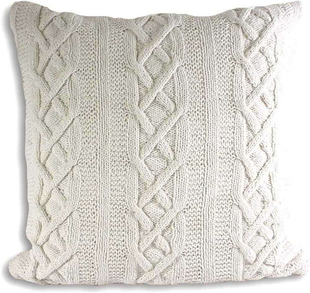Aran cushion cover knitting patterns