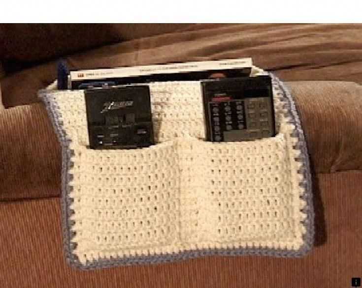 Armchair caddy knitting pattern