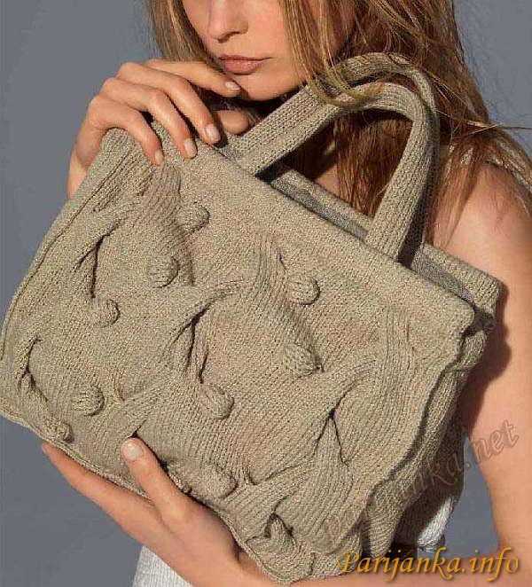 Aspen mountain knit bag pattern