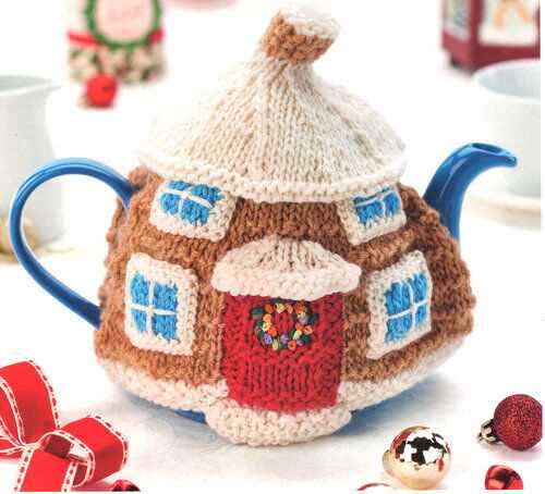 Knitted christmas tea cosy pattern