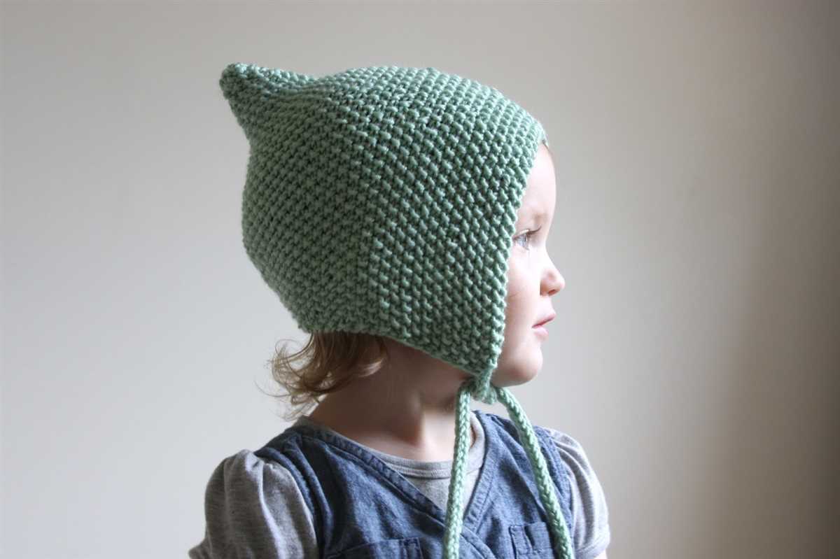 Stylish and Cozy Knit Hat Pattern for 0-3 Month Olds 0 3 month knit hat pattern