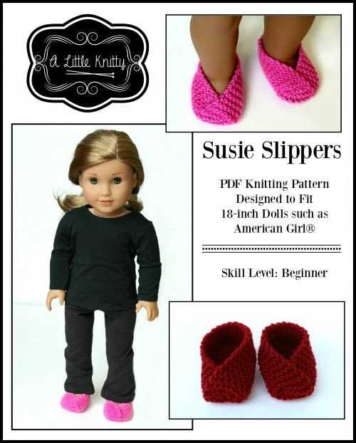 Knitted doll shoes free pattern