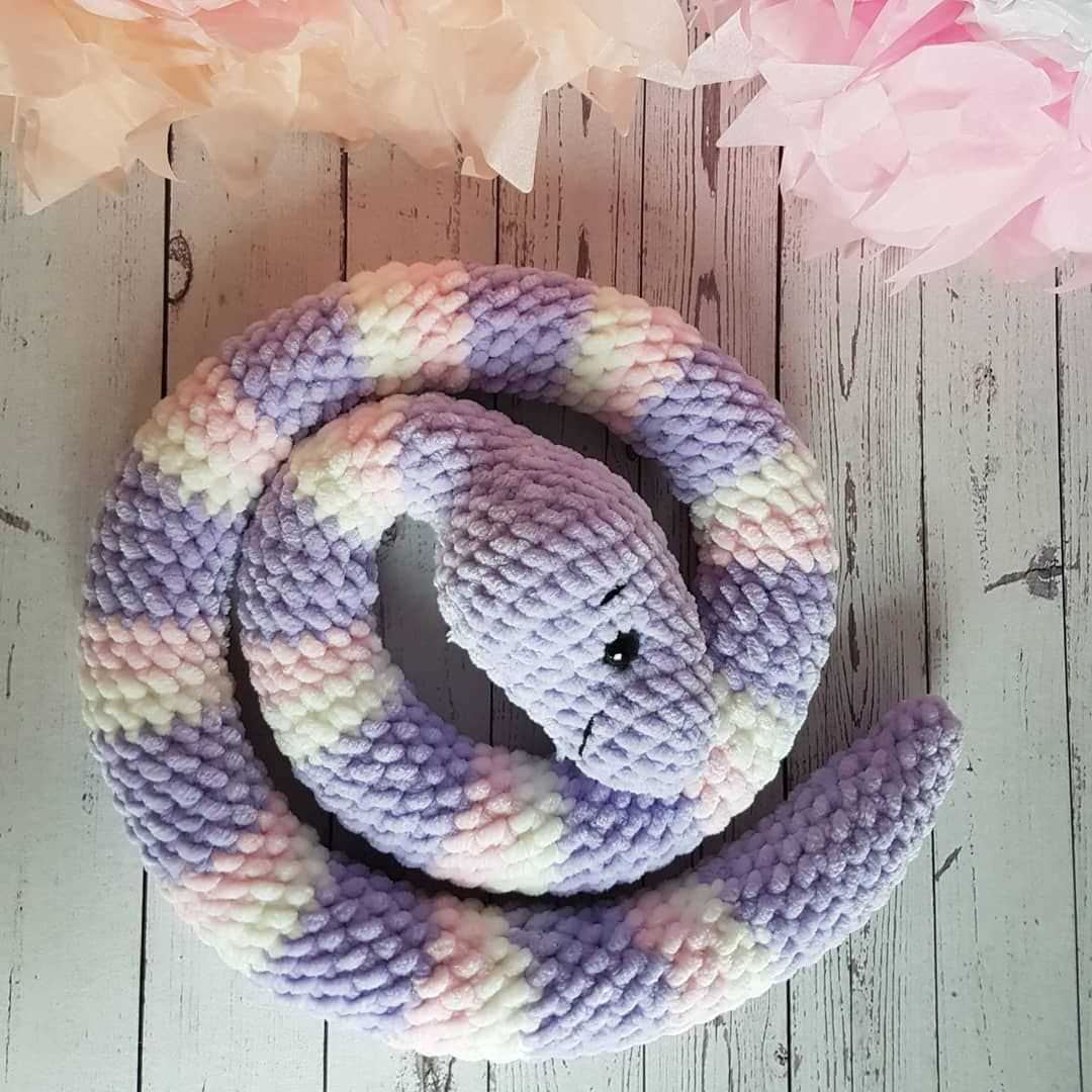 Snake knitting pattern