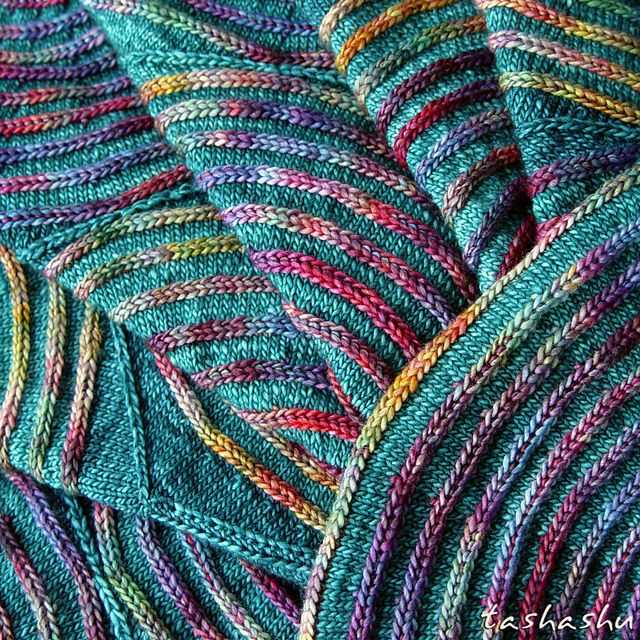 Aurora borealis knitting pattern