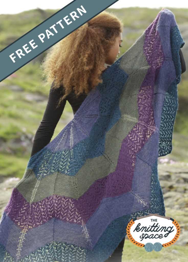 Aurora borealis knitting pattern