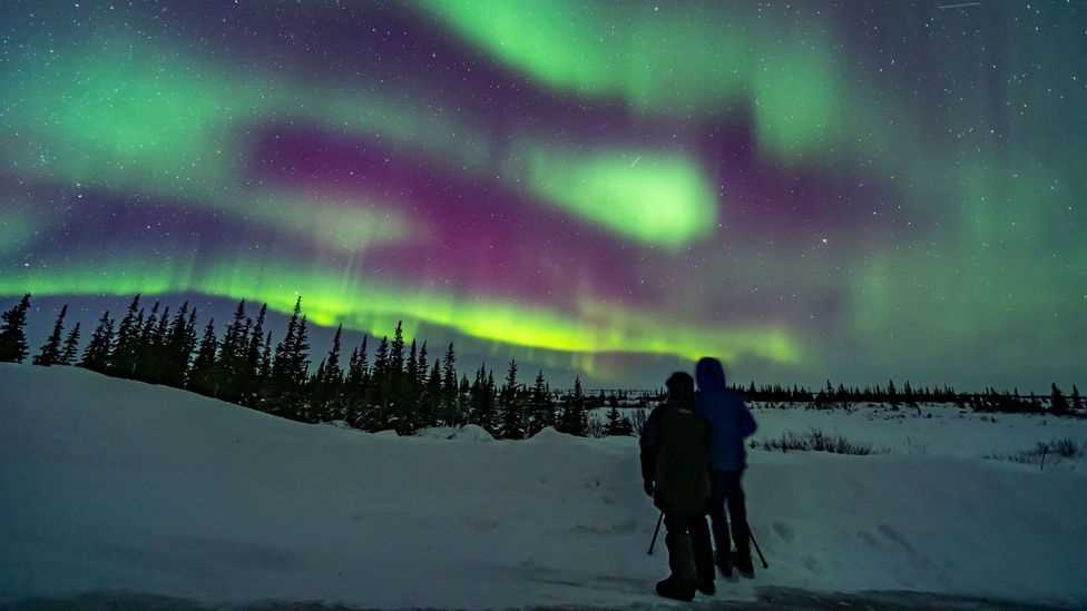 Aurora borealis knitting pattern