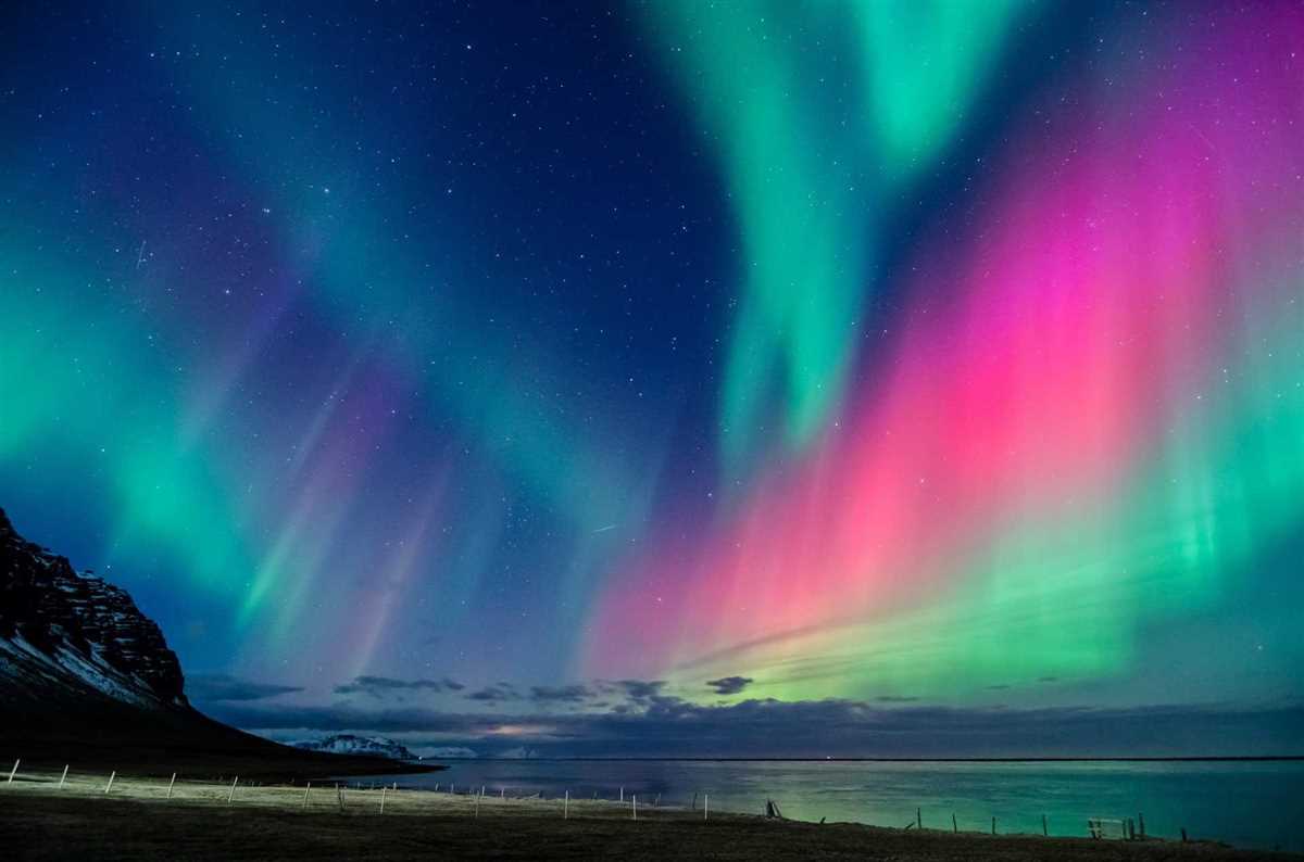 Aurora borealis knitting pattern