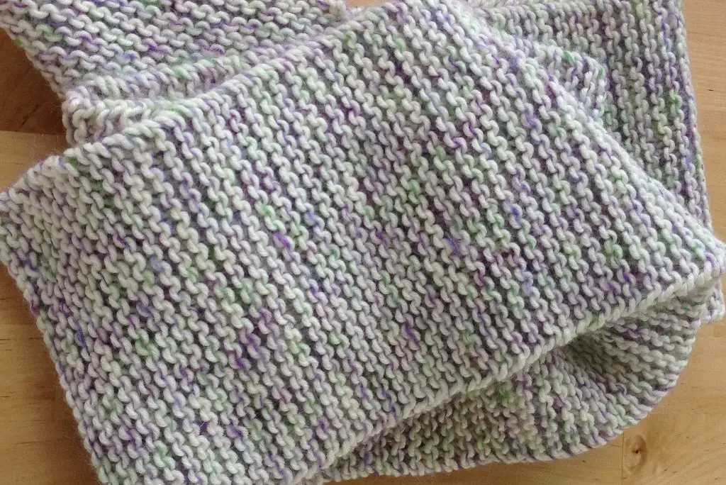 Basic knit scarf pattern free