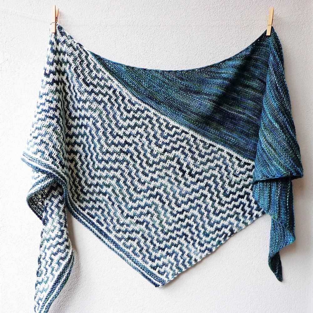 Bias knitting patterns