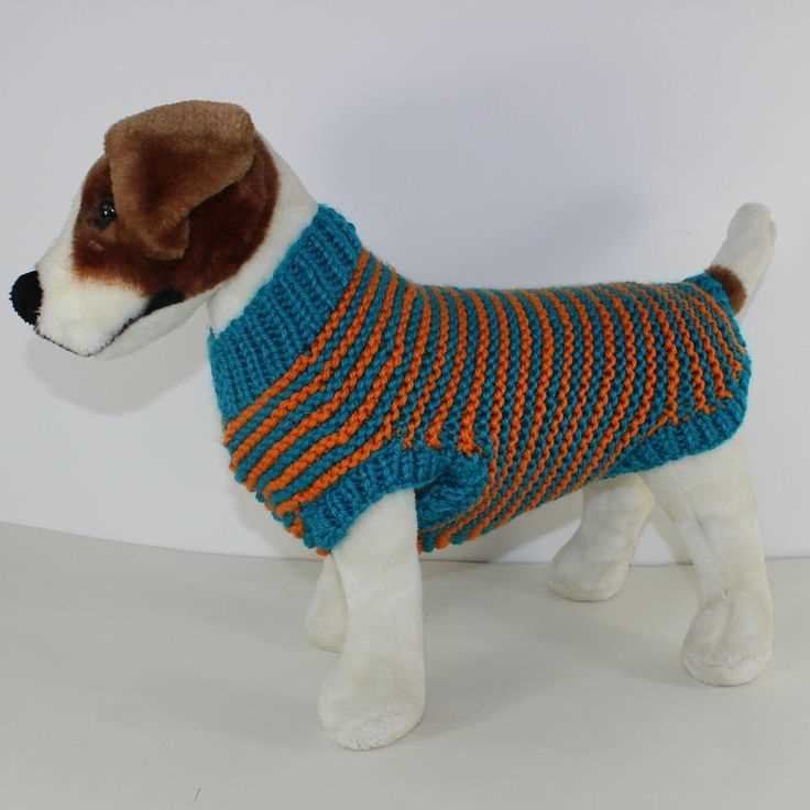 Large dog knitted sweater pattern