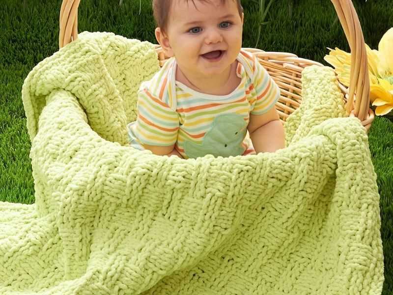 Baby blanket knitting pattern free