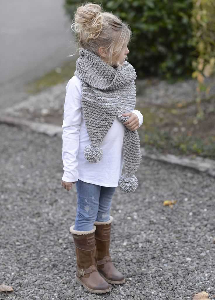 Baby scarf knitting pattern