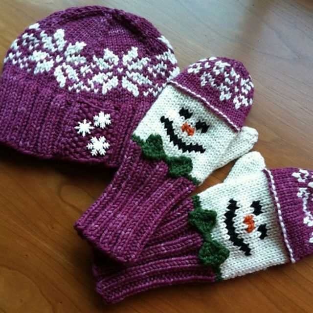 Baby mittens knitting pattern