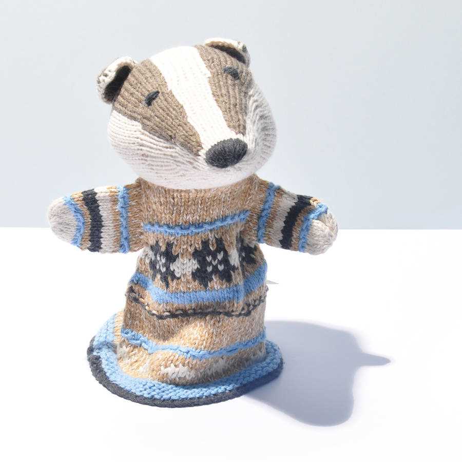 Badger knitting pattern