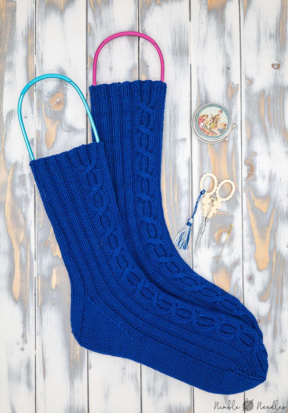 Free sock knitting pattern circular needles
