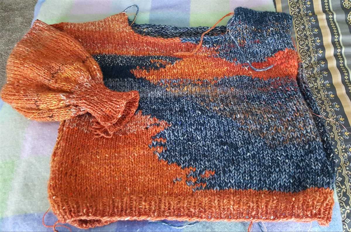 Balloon sleeve knitting pattern