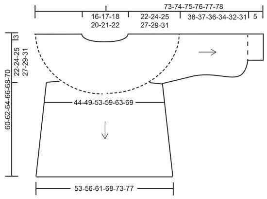 Balloon sleeve knitting pattern