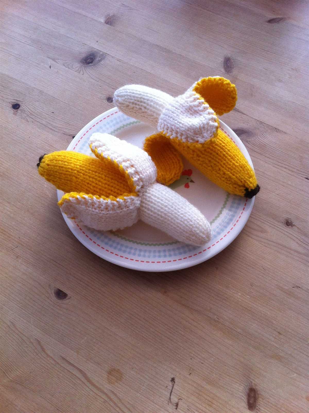 Free Knitting Pattern for a Banana Banana knitting pattern free