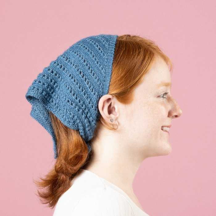 Bandana knitting pattern free