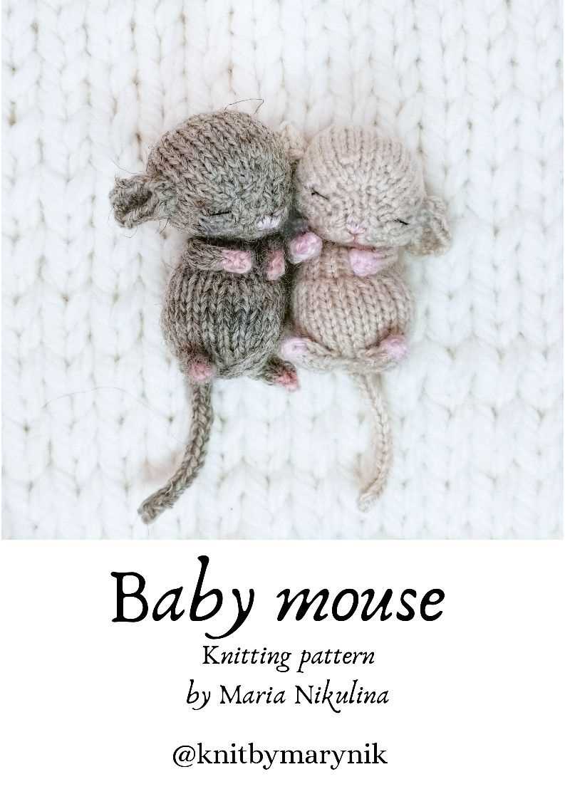 Free knitting patterns for tiny animals
