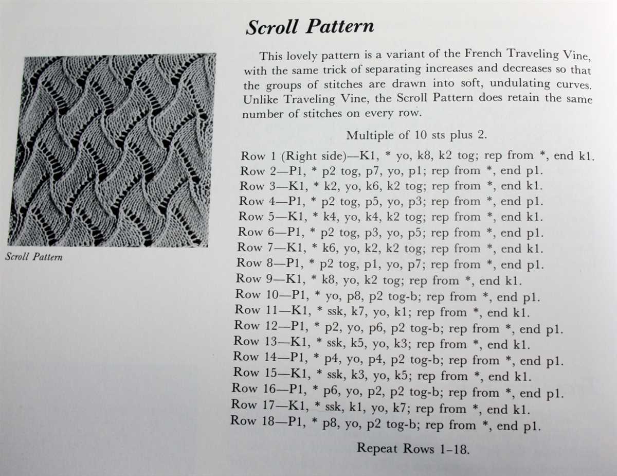 Barbara walker's second treasury of knitting patterns