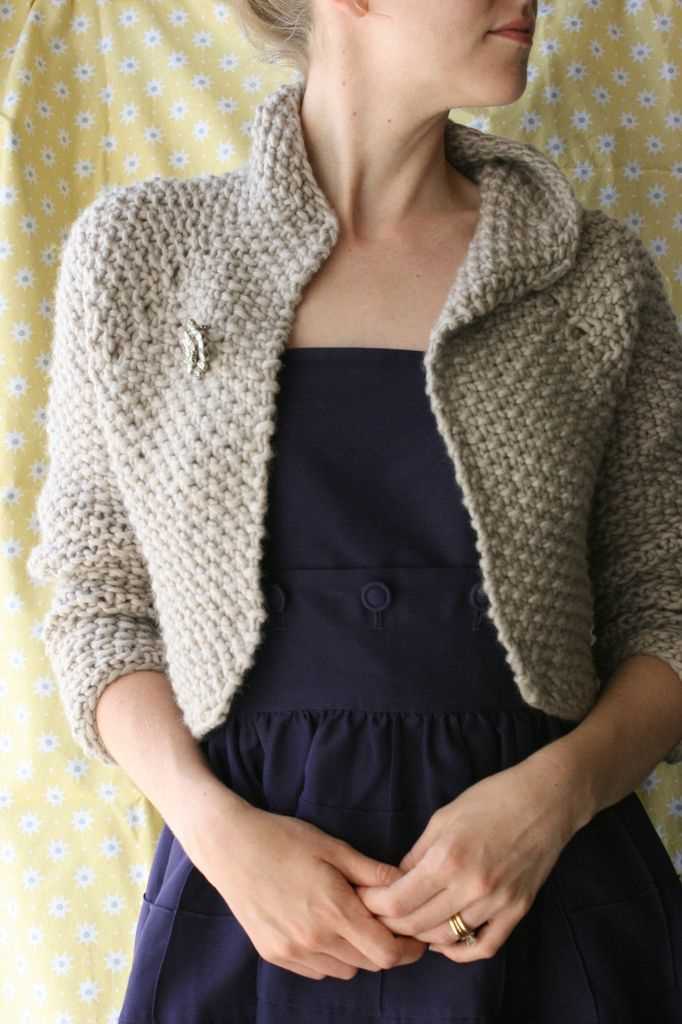 Basic shrug knitting pattern