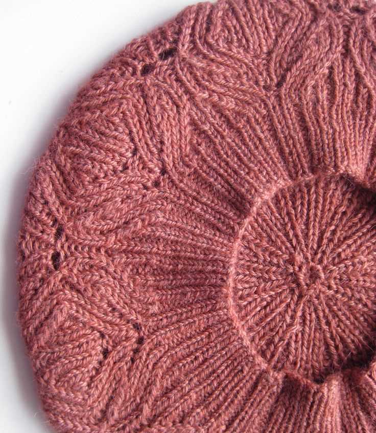 Basic beret knitting pattern