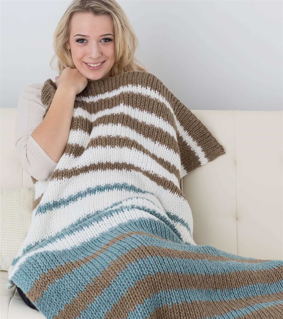 Basic blanket knitting pattern