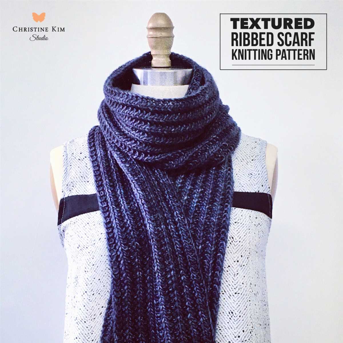 Knit Your Own Timeless Infinity Scarf with This Simple Pattern Basic knit infinity scarf pattern