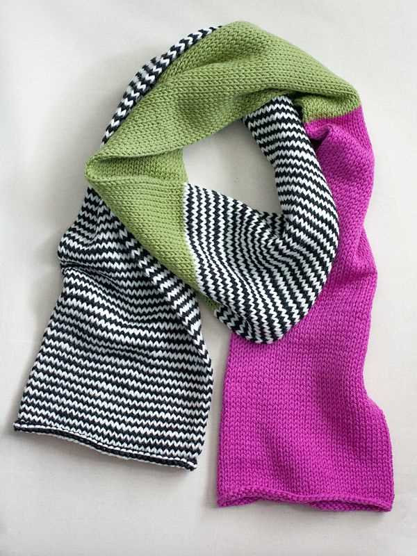 Basic knit scarf pattern free