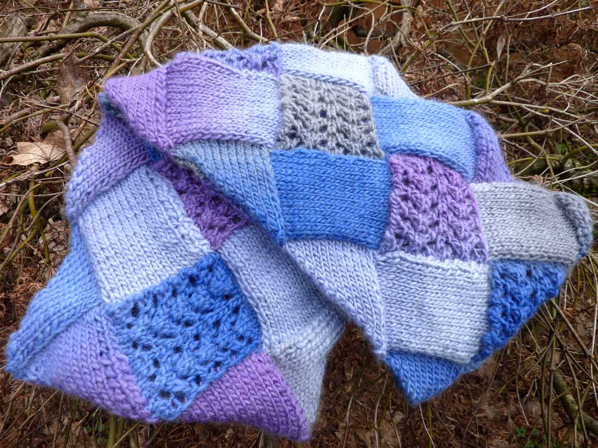 Basic knit scarf pattern free