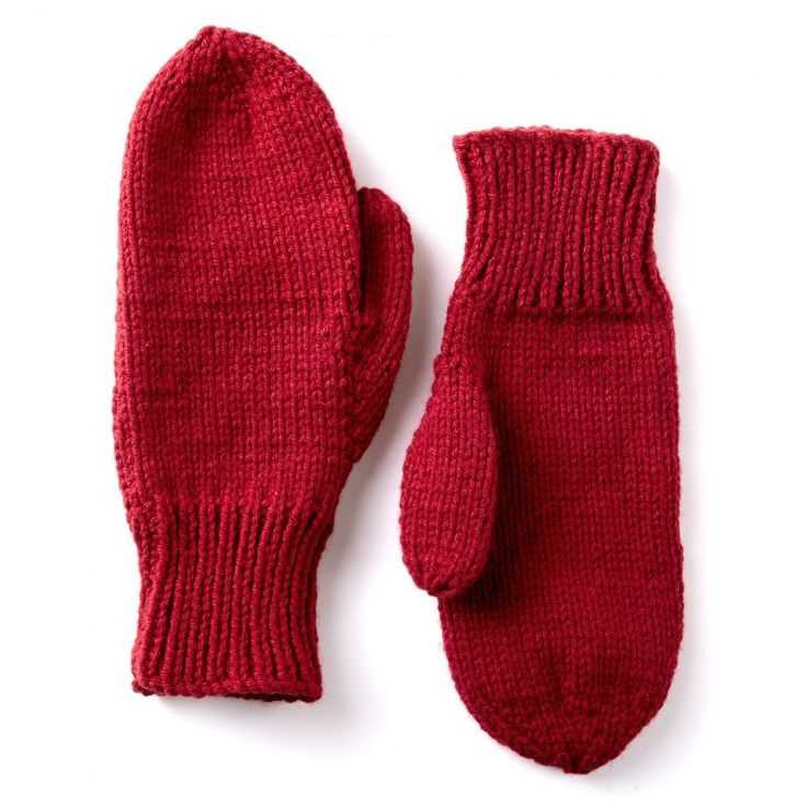 Basic mitten knitting pattern