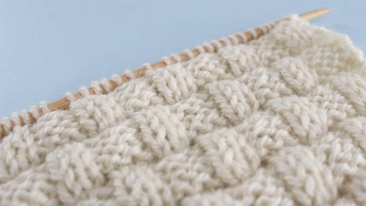 Basket weave blanket knit pattern free